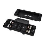 Outdoor 24 Core Fiber Optic Splice Closure FOSC Durable Housing