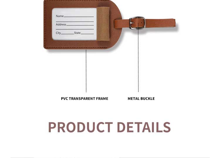 Efficiently Organise Your Travel Documents with PU Passport Cover and Luggage Tag Set