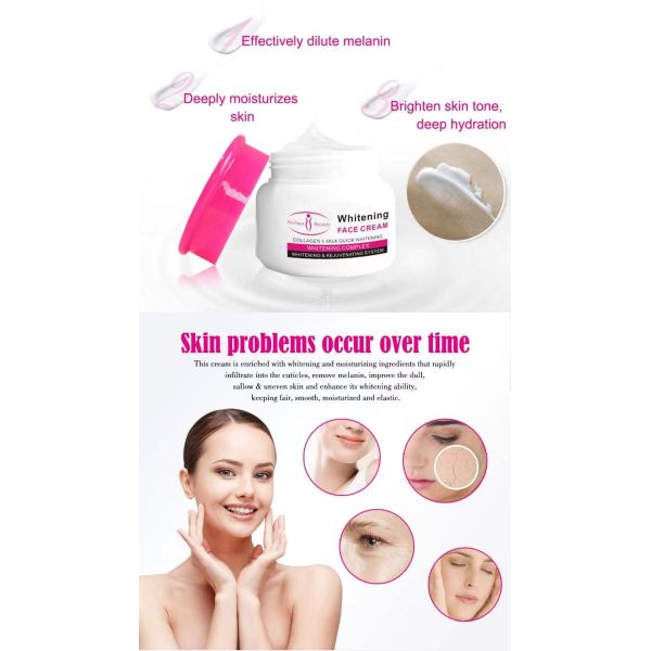 Collagen Women Skin Care Whitening Facial Cream Anti Wrinkle ODM