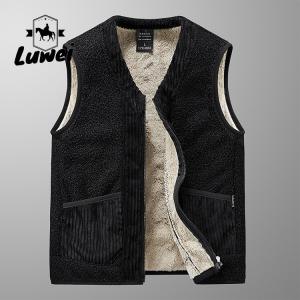 China Windproof Casual Cropped Bubble Vest Plus Size Zip Up V Neck Knitted on sale