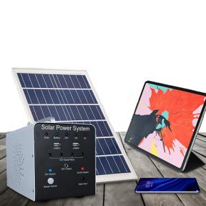 Wholesale Wholesale Useful 120W Solar Portable Power Station System Energy Storage Power Bank For Laptop, Mobile Phone, Lamps, TV, Fan. from china suppliers