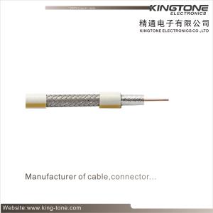 Wholesale 7 × 0.18mm Stranded BC RG59 Micro CATV Coaxial Cable with Solid PE 95% CCA Braid from china suppliers