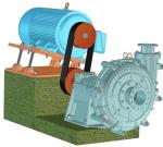 Hydraulic 1480r/Min 55kw Centrifugal Slurry Pump 100ZBQ-315