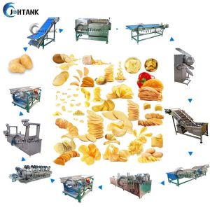 Wholesale Automatic Fried Potato Chips Making Machine , Potato Chips Processing Line from china suppliers