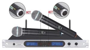 Wholesale excellent quality 8009 wireless microphone system 200 channels selectable rack mount from china suppliers