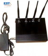 Wholesale 2G / 3G Desktop Cell Phone Signal Jammer 5 Antenna For Conference Room from china suppliers