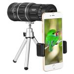 Bifocal 16x52 Compact Cell Phone Monocular Telescope Waterproof 66/8000m For