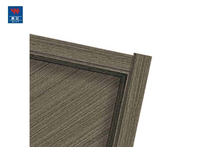 Apartment Security ECO-Friendly PVC WPC Interior Waterproof Wood Door In Turkish Nigeria