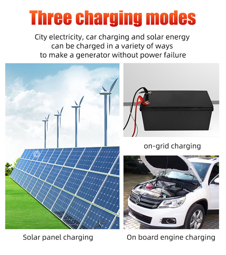 High Capacity 400AH 12V Lithium Ion Battery RV Battery For Solar Energy