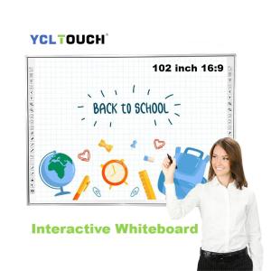 Wholesale 102 Inch Smart Electronic Blackboard Interactive Whiteboard For Meeting Teaching from china suppliers