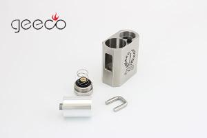 Wholesale New arrival! Geeco mechanical box mod le brass phantus mini, Cherry wood box mod in ready stock from china suppliers