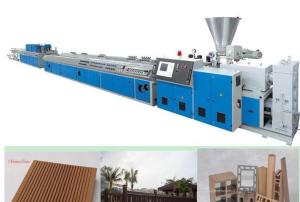 Wholesale PVC Celling Panel Plastic Manufacturing Machines With Double Screw Design from china suppliers