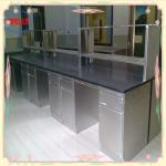 Durable Stainless Steel Lab Bench Furniture With Drawing Leg 1500*750*900MM