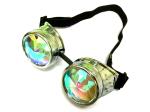 Kg005 Goggle Kaleidoscope Glasses Pc Frame For Holiday / Music Festival