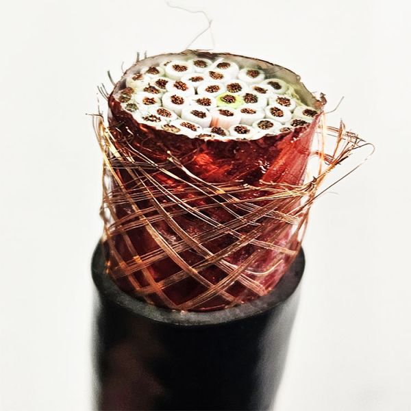 Multicore Shielded RVVP Cable 300V 4*1.5 Mm² Size Bare Copper Strand Conductor Cable