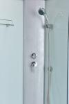 Aluminum Frame 2 Sided Glass Shower Enclosures 4mm 31''x31''x85''
