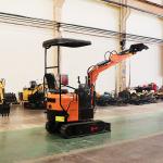 1.2 Ton High Strength Mini Digger Excavator , Household Mini Excavator CE EPA