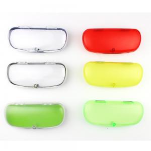Wholesale PP Material Clear Eyeglass Case Magnet Case for Eyeglass Personalized Optical Plastic Custom Print Eyeglass Case from china suppliers
