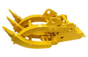 Wholesale Hardox400 Steel Excavator Mechanical Grapple For Demolition Work from china suppliers