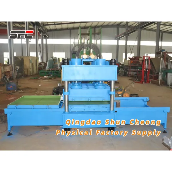 Rubber Floor Tile Mat Making Machine / Rubber Floor Tile Vulcanizing Press