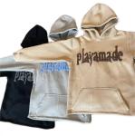 Label Men'S Acid Wash Hooded Sweatshirt For Ladies Men Girls 100% Cotton Cropped