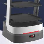 BBQ DC 48V Restaurant Service Robot That Deliver Food 4G Bluetooth