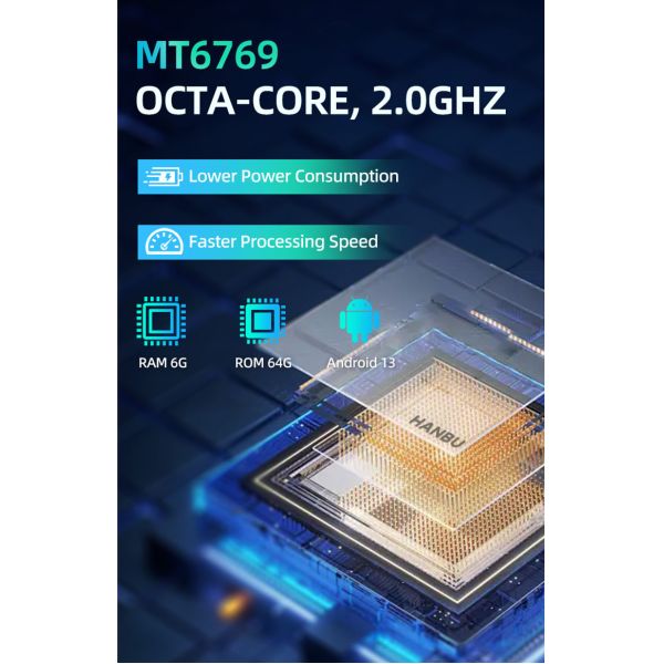 64GB Rom Handheld Terminal Pda Portable Mobile Terminal Waterproof With GPS Support