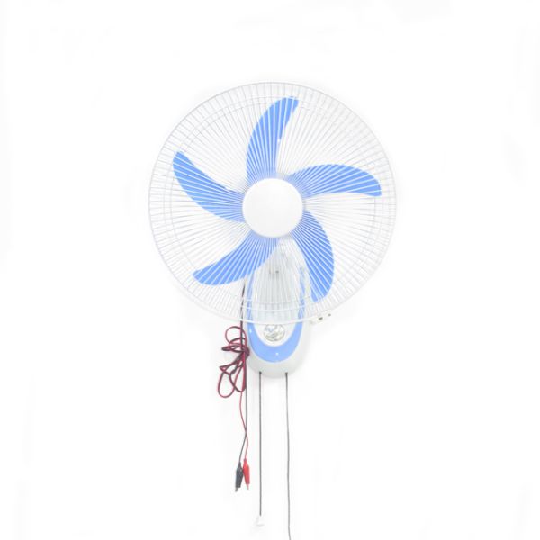 Electric Ceiling Household Air Cooling Fan 16 Inch AC / DC Wall Fan 12V / 220V