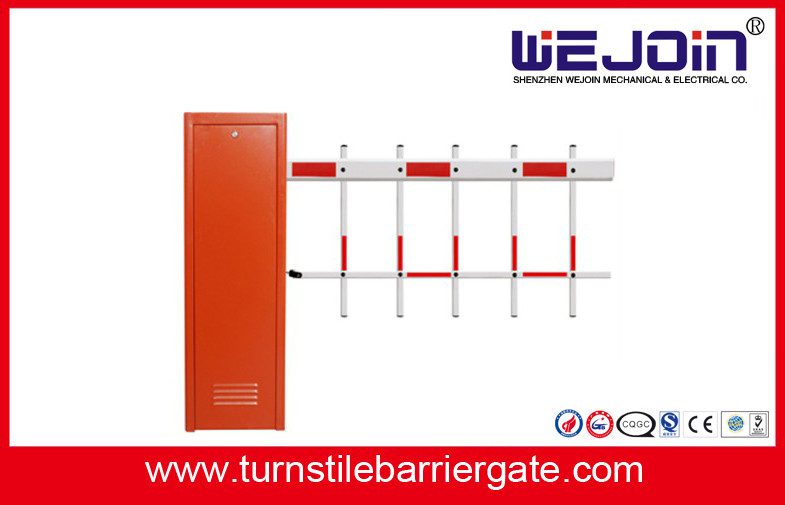 Remote Control Parking Boom Barrier , Automatic Boom Barrier System With Push Button