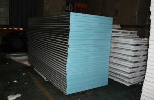 Wholesale 32kg waterproof XPS exterior sandwich wall panels 1150-75-0.426mm for warehouse from china suppliers