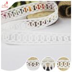 Fashion Water Soluble Bilateral Polyester Lace Trims Edge Ribbon For Home