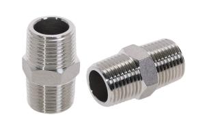 Wholesale 150psi 1/2&quot; Male To 1/2&quot;Male Stainless Steel Pipe Fitting NPT Hex Nipple from china suppliers