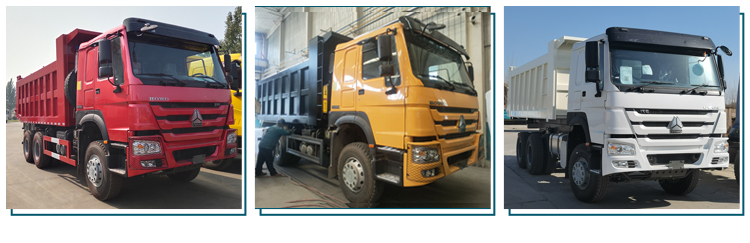 Manual Transmission Sinotruk Howo Tipper Truck 6X4 8X4 Euro 2 371hp/400HP 10 Wheeler Dump Truck with Gross Vehicle Weight 21-30T