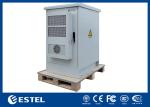 20U Outdoor Telecommunication Enclosure Galvanized Steel Outdoor Equipment