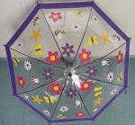 70cm Auto Open Dome Shape POE Kids Compact Umbrella