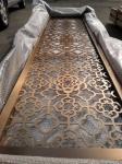 Mirror Rose Gold Metal Screens For Hotels/Villa/Lobby/Shopping Mall