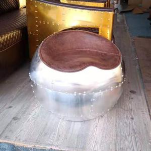 Wholesale Spitfire Aviation Retro Aluminium Apple Chair Creative ball stool For Living Room Restaurant chair from china suppliers