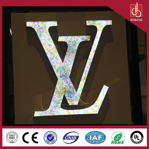 High quality thin light store advertising light letter for wholesal,standard
