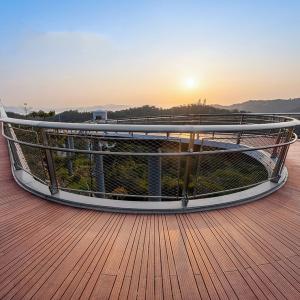 Wholesale Hot Pressing Waterproof Bamboo Composite Decking 18mm Durable from china suppliers