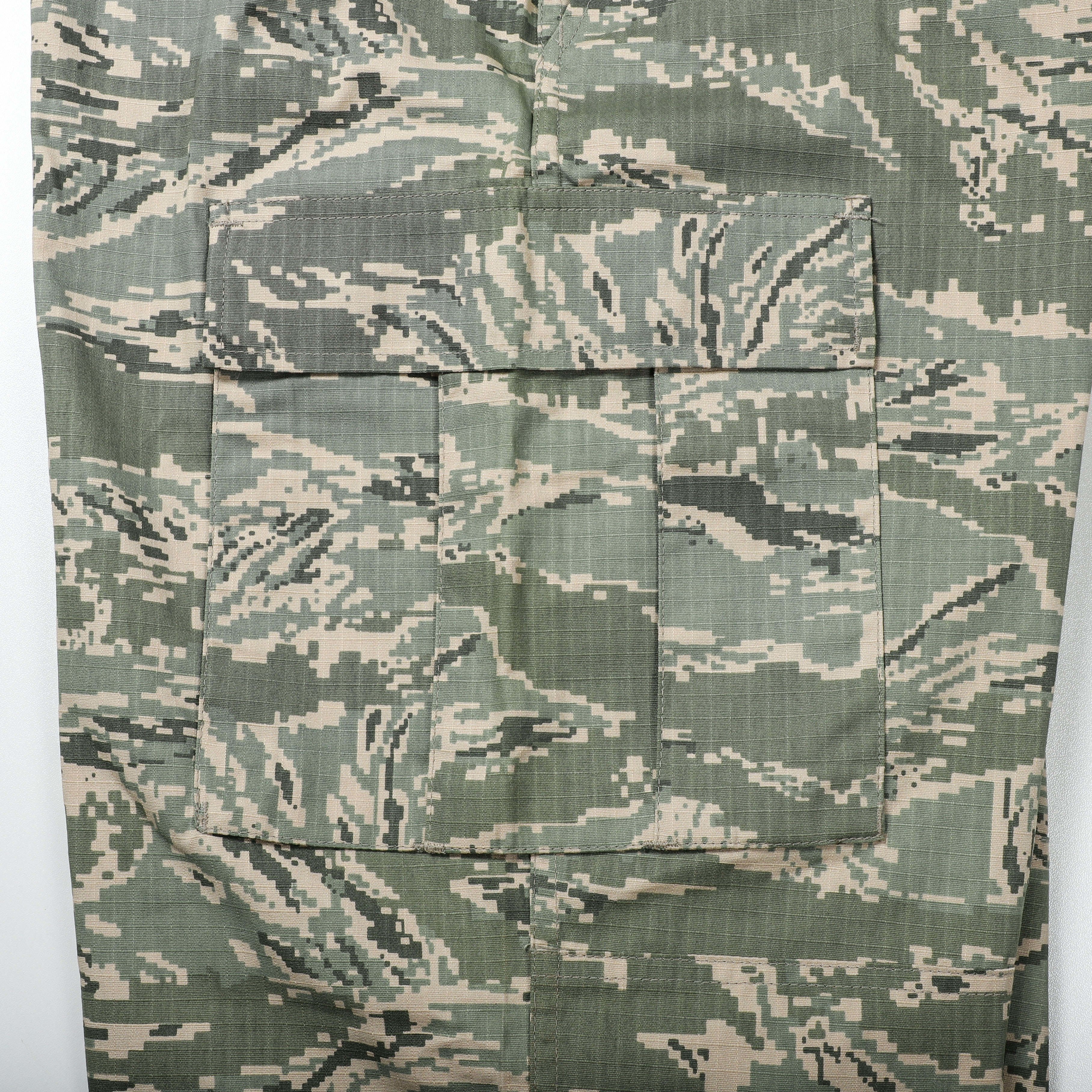 BDU American Tiger Camoulfage Plaid Fabric Army Combat Uniform