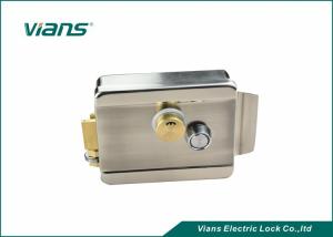 Wholesale 12V Stainless Electric Security Door Rim Lock / electric mechanical lock from china suppliers