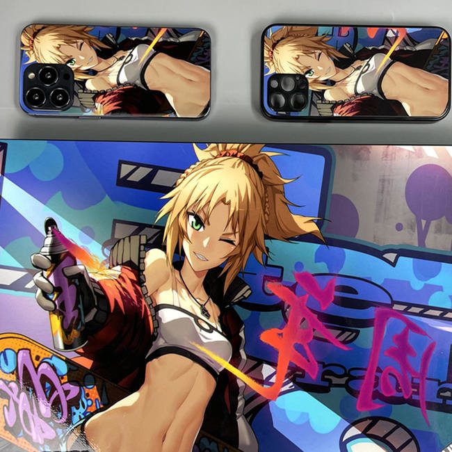Make Customized Picture Stickers Daqin Cutting Machine For Phone Or Laptop