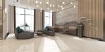 Wear Resistant Marble Look Vinyl Plank Flooring Waterproof Flame Retardant 183mm
