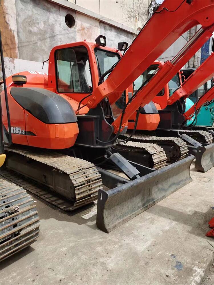 8000 KG Used Kubota KX185 Excavator with Low Working Hours and Original Hydraulic Valve