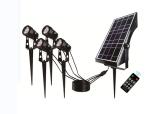 6000mAh 280lm Solar Powered Garden Lights Battery Wall Mounted Outdoor 6000K