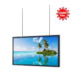 Aluminum Frame High Brightness LCD Display 65" 55" 43" Visible Advertisement