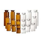 5ml 10ml 20ml Amber Clear Crimp neck Tubular Glass Vial Injectable Bottle for