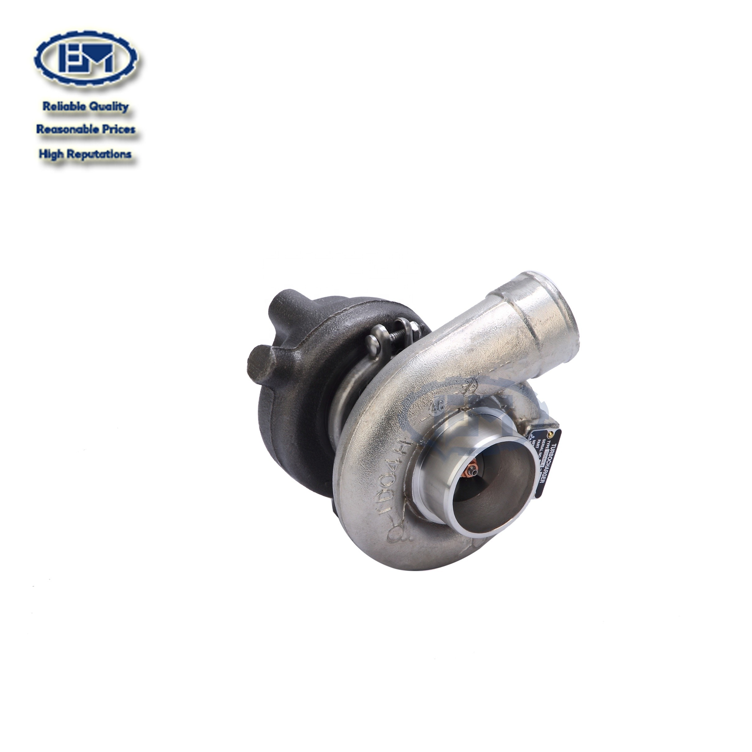KOBELCO HYUNDAI SANY Excavator Part, D04FR Engine Turbocharger Assy SK130-8 SK140-8 SK135SR-2E R110-8 R110-9 SY135-9