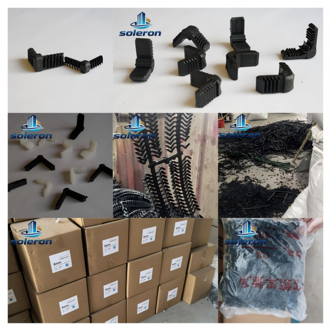OEM 90 Angle Plastic Corner Key Insulating Glass Screen Corner Keys