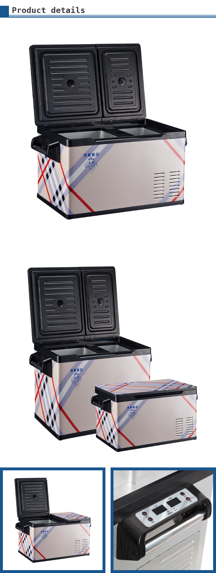 Freezer Cooling Mode LP-35GB DC 12/24V Portable Car Fridge Refrigerator With Compressor